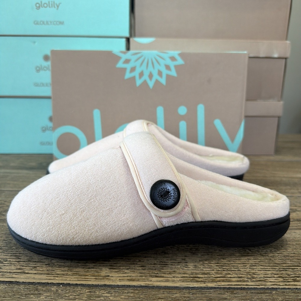 New, GloLily Womens Slippers in Blush Pink Size 11